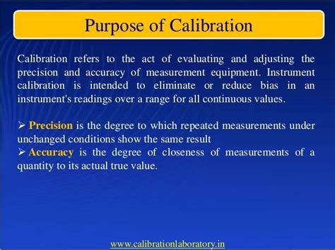 Overview of Instrument Calibration