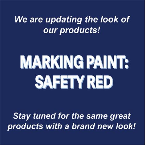 Marking Paint: Safety Red - Blue Cardinal Chemical