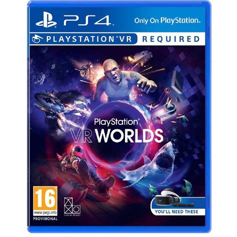 PlayStation VR Worlds PlayStation 4 (VR Games) Blu-ray Disc London ...