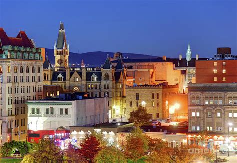 Downtown Scranton, Pennsylvania Photograph by Denis Tangney Jr - Pixels