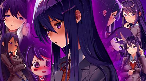 Ddlc Yuri Wallpaper ~ Ddlc Iphone Wallpapers | goawall