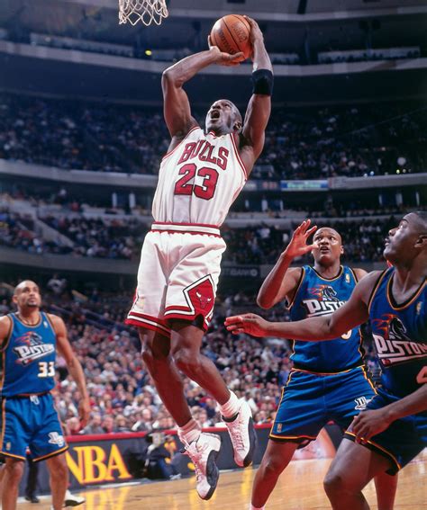 Michael Jordan Wearing 12s