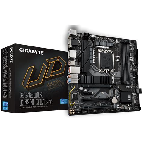 B760M D3H DDR4 (rev. 1.0) Specification | Motherboard - GIGABYTE Global