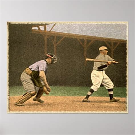 Vintage Baseball Posters & Prints | Zazzle