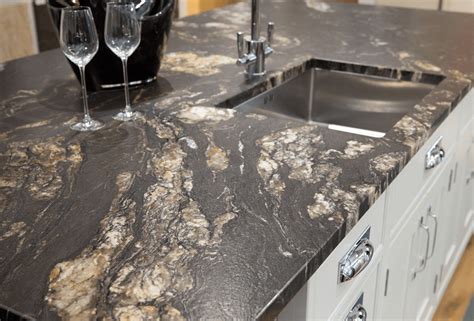 Leather Finish Black Pearl Granite vs Polished and Honed– www.work-tops.com