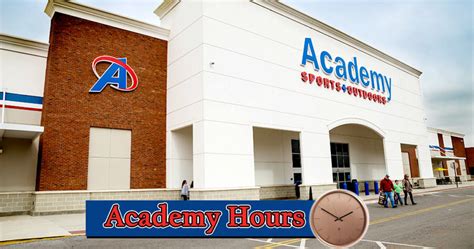 Academy Hours - Open/ Closed | Sports Store Hours, Holiday list, Near me