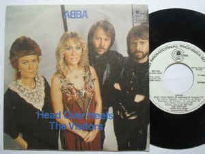 ABBA - Head Over Heels (Vinyl, 7", 45 RPM, Single, Promo) | Discogs