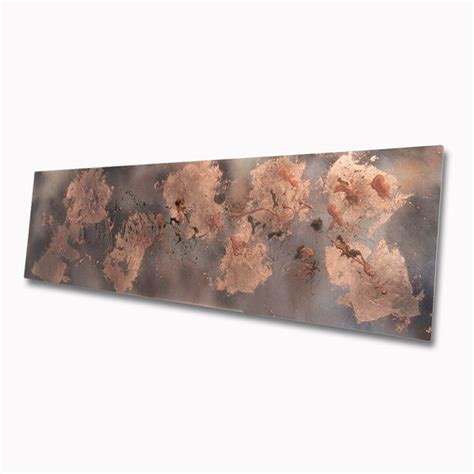 Bronze Fusion Metal Wall Art | Modern Office Art - Elysian Bespoke