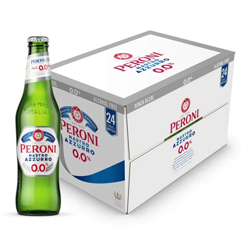 Peroni Non Alcoholic Beer - 330ml 24-Pack Bottles | - villabeers.com