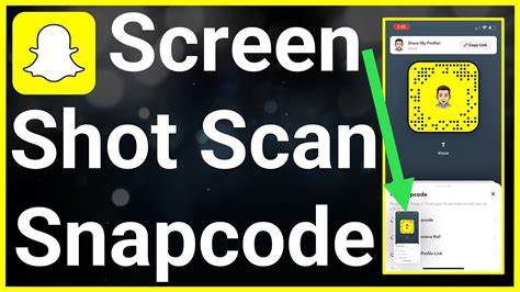 How To Scan Snapcode From Screenshot - YouTube