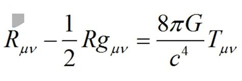 Einstein's equation of general relativity - Brainly.in