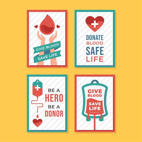 Blood Donation Awareness Poster 1545931 Vector Art at Vecteezy