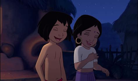 Image - Mowgli and Shanti are both laughing.jpg | Jungle Book Wiki | FANDOM powered by Wikia