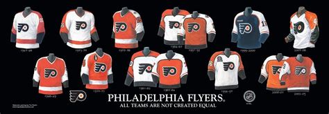 Philadelphia Flyers uniform history | Philadelphia flyers, Flyer, Philadelphia