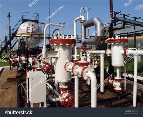 Oil Pump Station Stock Photo 1001579 : Shutterstock