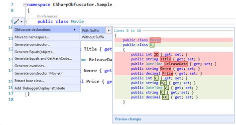 CSharp Obfuscator - Visual Studio Marketplace