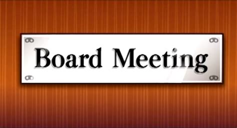 Emergency Board Meeting on January 25, 2017 – Autism Model School