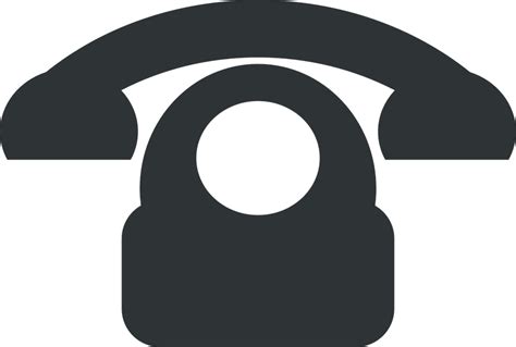 Telephone Silhouette Pictogram · Free vector graphic on Pixabay