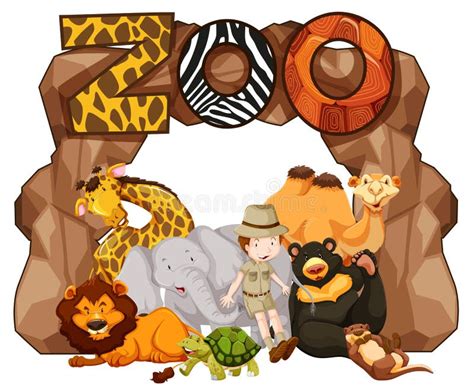 Zoo Entrance Stock Illustrations – 610 Zoo Entrance Stock Illustrations ...