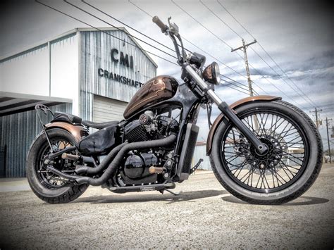 2003 Honda Shadow VLX 600 Custom Bobber "Brown Recluse" | Old School Motorcycles | Pinterest ...