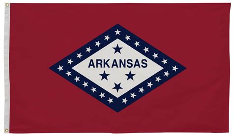 Arkansas State Flag 4' x 6' | Arkansas Flag | State of Arkansas Flag