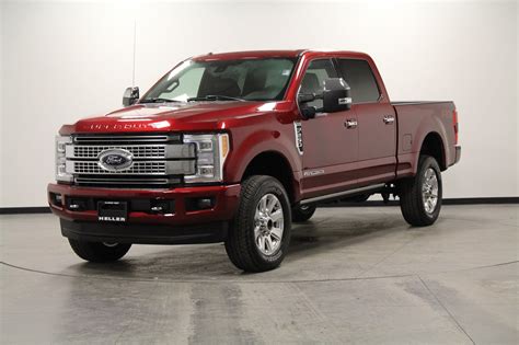 New 2018 Ford F-250 Super Duty Platinum Crew Cab Pickup in El Paso ...