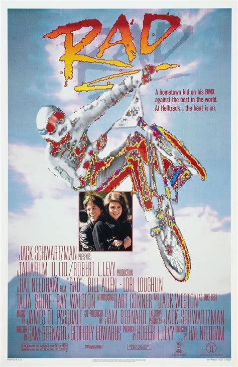 RAD Movie Poster - 1986! | Bmx, Movie posters, 80s movies