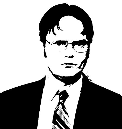 Dwight Schrute : StencilTemplates