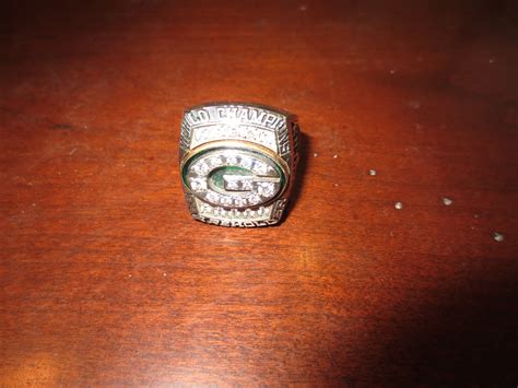 Lot Detail - 2011 Green Bay Packers shareholder Super Bowl 45 ring with REAL DIAMONDS---Aaron ...