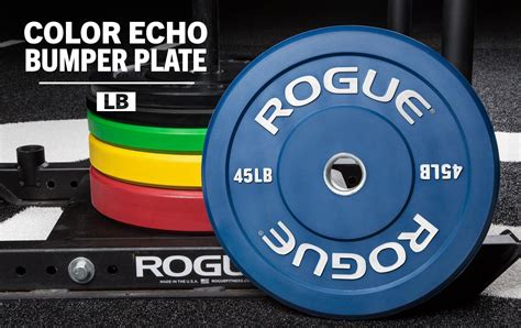 Rogue Color Echo Bumper Plates | Rogue Fitness | Cool garages, Bumpers, Bumper weights