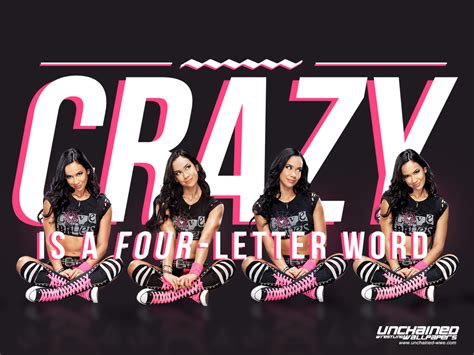 Crazy is a Four Letter Word - WWE Divas Wallpaper (36073087) - Fanpop