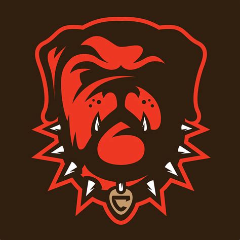 Cleveland Browns // Dawg Pound Logo by Vinny DiStefano on Dribbble