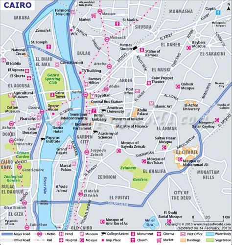 Cairo Map | Cairo Egypt Map