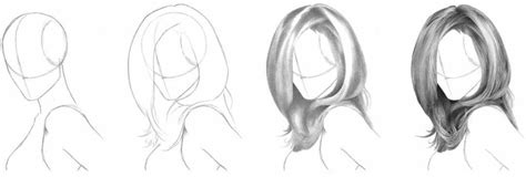 How to Draw Realistic Hair: Easiest Way! | RapidFireArt