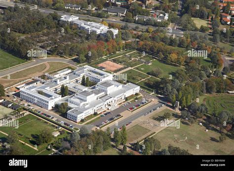 Old Parliament House Canberra ACT Australia aerial Stock Photo - Alamy