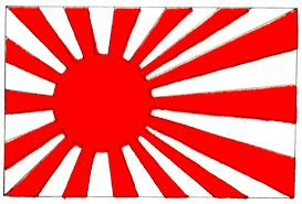 JAPAN KRIGSFLAG - DEKOFLAG - Klauber Flag