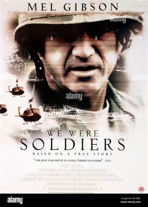 MEL GIBSON FILM POSTER, WE WERE SOLDIERS, 2002 Stock Photo - Alamy