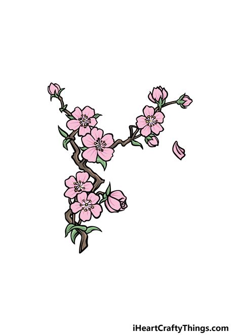 Japanese Flower Drawing