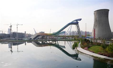 General view of venue for Beijing 2022 Winter Olympic Games in Beijing - Global Times