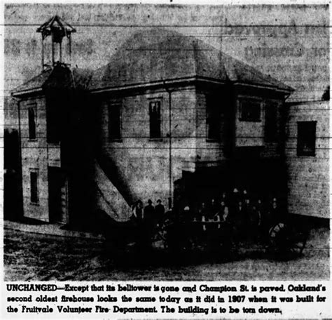 Oakland Fire Dept. Station 14 (closed) - Oakland - LocalWiki