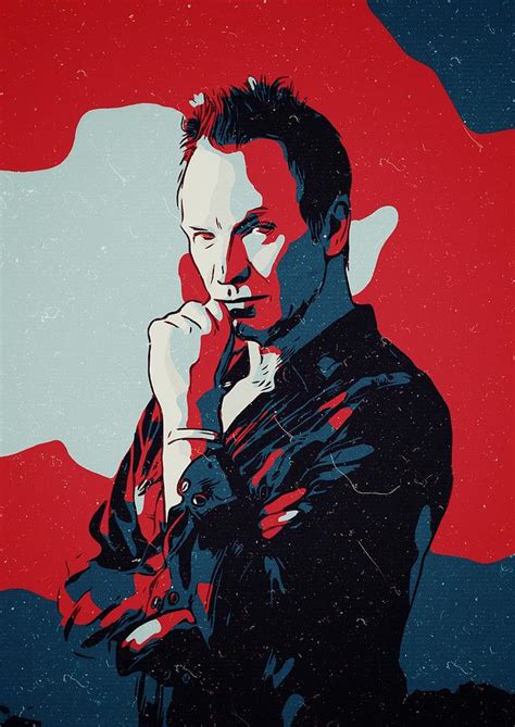 Sting Artwork Painting by Taoteching Art