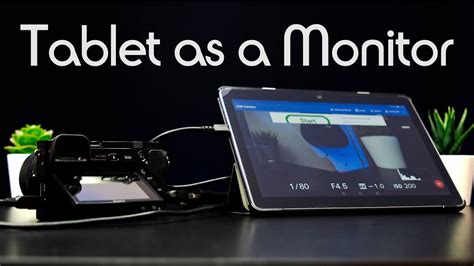 Use a Tablet Or Phone As a Camera Monitor - YouTube