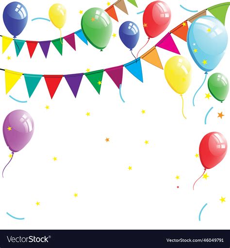 Happy birthday banner background design Royalty Free Vector