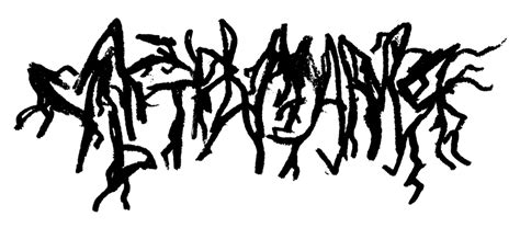 Generic black metal band logo by fureon on DeviantArt