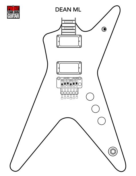 Body Shape Templates | Welcome To Paint Your Own Guitar!