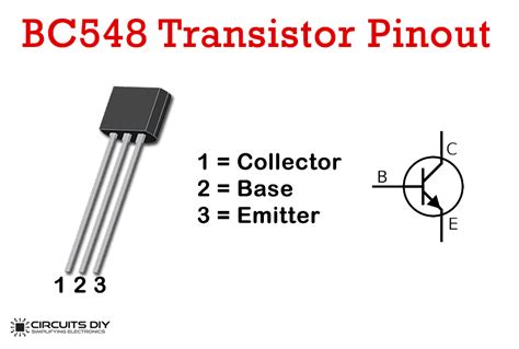 Here you will find BC548 NPN Transistor – Datasheet with Pin Name, Pin Number and Configuration ...