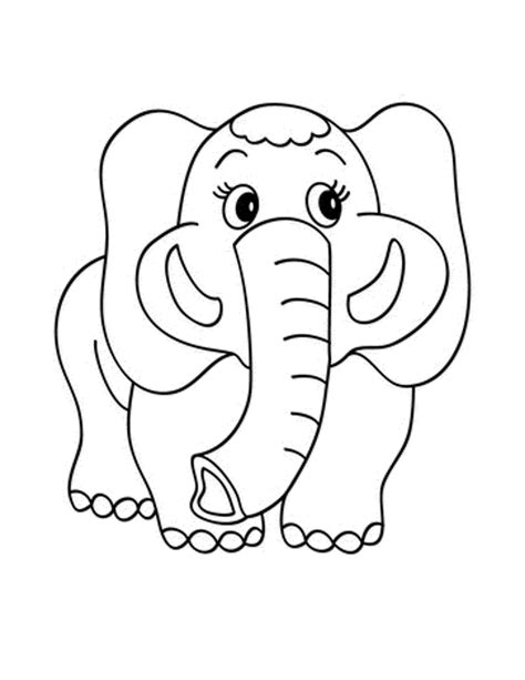 Cute Animals With Big Eyes Coloring Pages at GetColorings.com | Free printable colorings pages ...