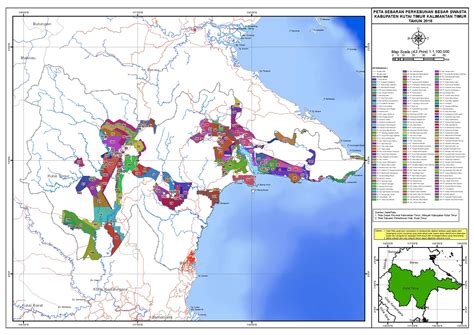 Gambar Peta Kabupaten Kutai Timur ~ Gambar Peta