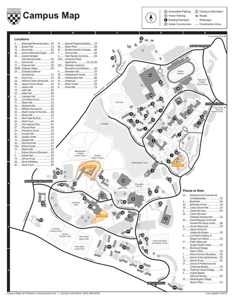 University Of Richmond Campus Map – Zip Code Map