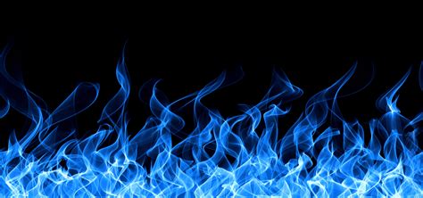 Dynamic Blue Flame Background, Flame, Fire, Raging Background Image for ...